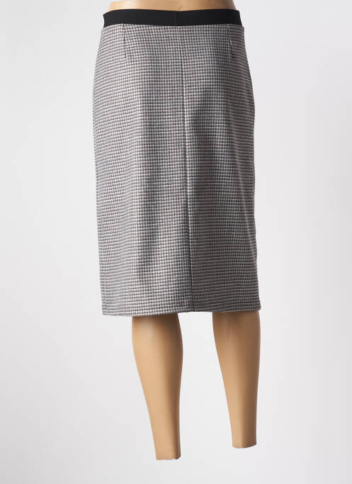 Fustă midi gri FRANCE RIVOIRE femeie