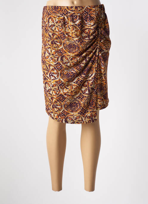 Fustă midi portocaliu SURKANA femeie