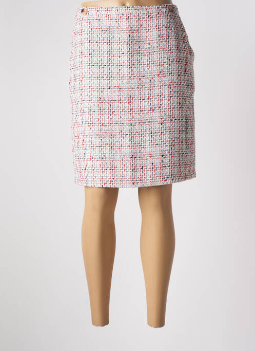 Fustă midi alb TOM TAILOR femeie