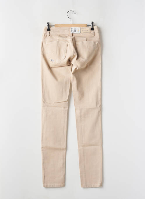 Blugi cu croială slim bej SALSA femeie