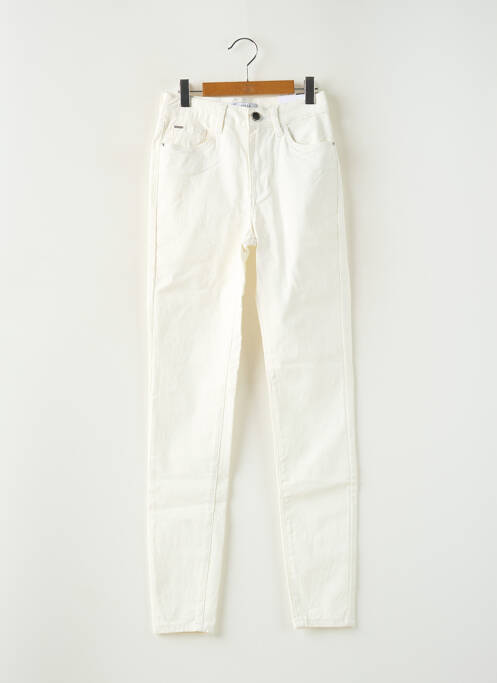 Pantalon slim alb TIFFOSI femeie