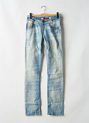 Blugi cu croială slim albastru KILLAH femeie