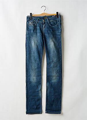 Blugi cu croială dreaptă albastru KILLAH femeie