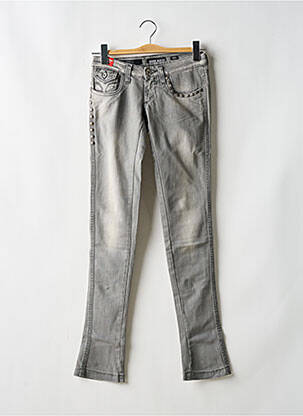 Blugi cu croială slim gri MISS SIXTY femeie