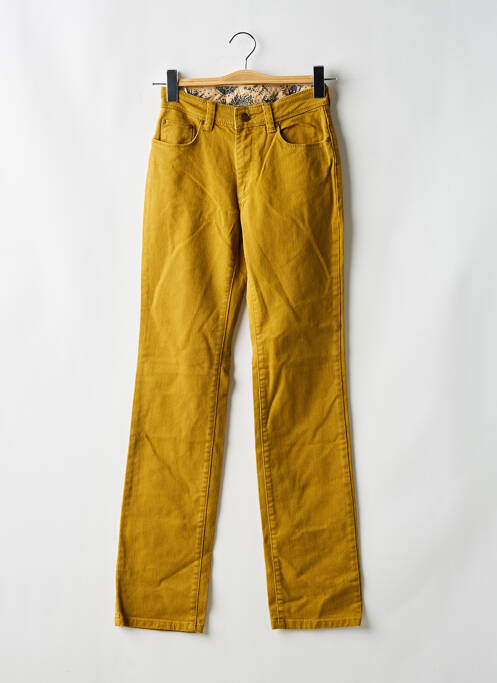 Blugi cu croială slim galben CERRUTI 1881 femeie