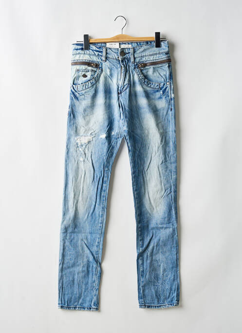 Blugi cu croială slim albastru ENERGIE femeie