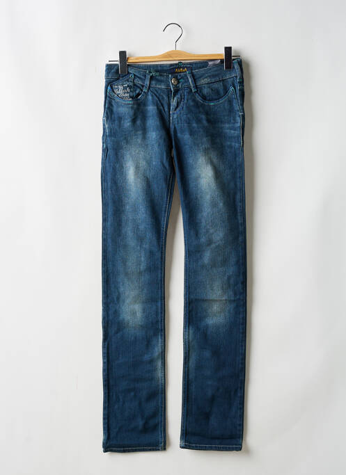 Blugi cu croială dreaptă albastru KILLAH femeie