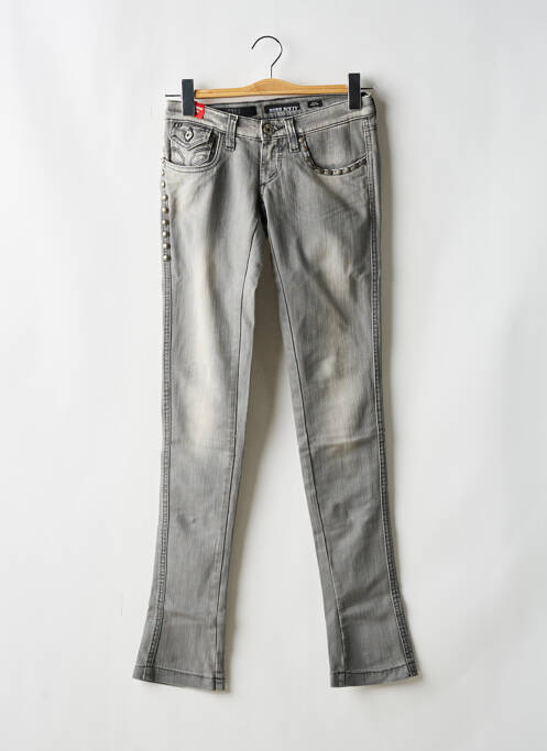 Blugi cu croială slim gri MISS SIXTY femeie