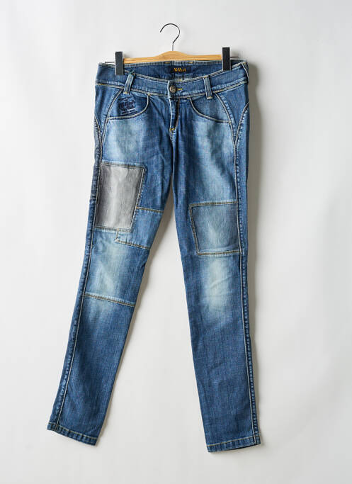 Blugi cu croială slim albastru KILLAH femeie