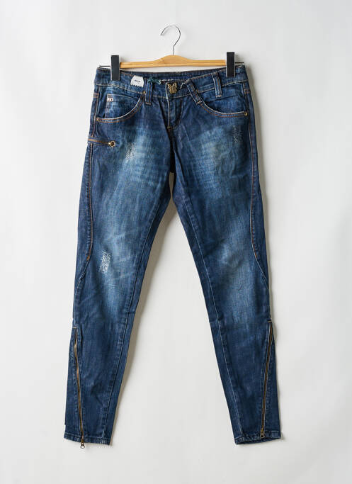 Blugi cu croială slim albastru MISS SIXTY femeie