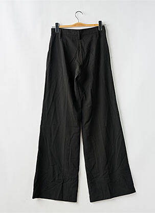 Pantalon larg talie cu cleme mărime normală negru MISS SIXTY femeie