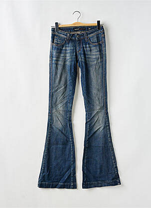 Blugi cu croială evazată albastru MISS SIXTY femeie