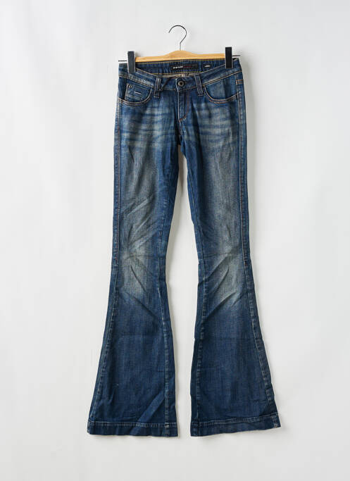 Blugi cu croială evazată albastru MISS SIXTY femeie