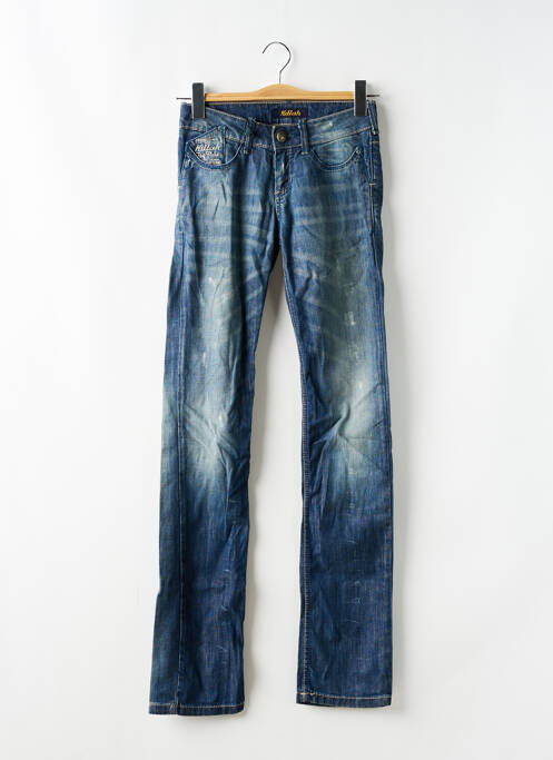 Blugi cu croială dreaptă albastru KILLAH femeie