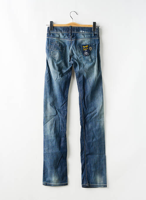 Blugi cu croială dreaptă albastru KILLAH femeie