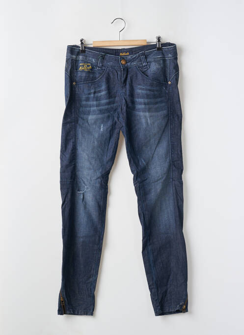 Blugi cu croială slim albastru KILLAH femeie