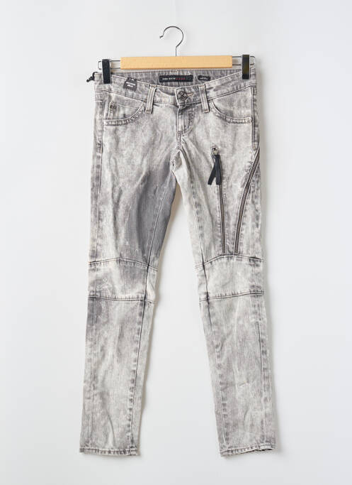 Blugi cu croială slim gri MISS SIXTY femeie