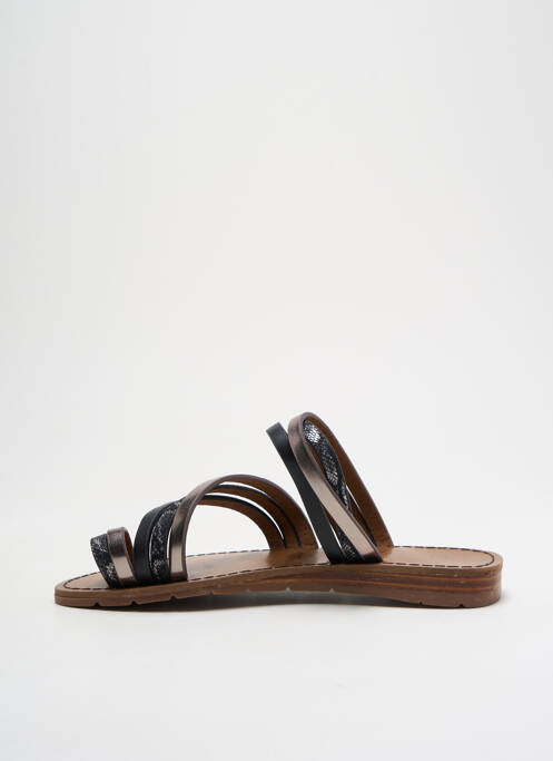 Șlapi negru CHATTAWAK femeie