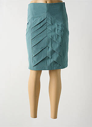 Fustă midi verde SKUNKFUNK femeie