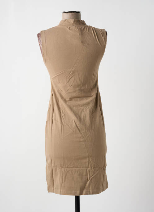 Rochie scurtă maro APOTHEOSE GIRLS femeie