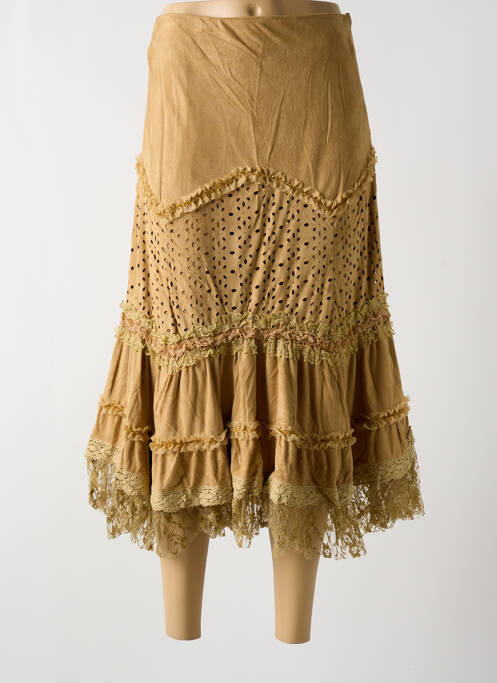 Fustă lungă bej LOV'LY femeie