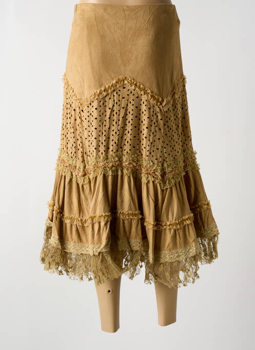 Fustă lungă bej LOV'LY femeie