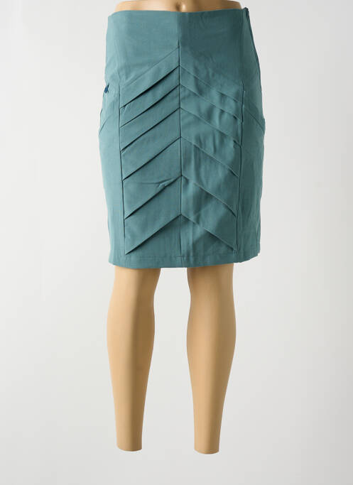 Fustă midi verde SKUNKFUNK femeie