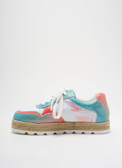 Espadrile vârf rotund toc plat până la 3 cm portocaliu CHATTAWAK femme