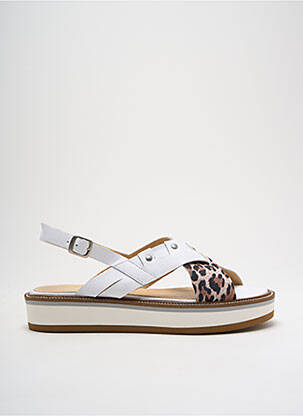 Sandale/Pantofi decupați alb PHILIPPE MORVAN femeie