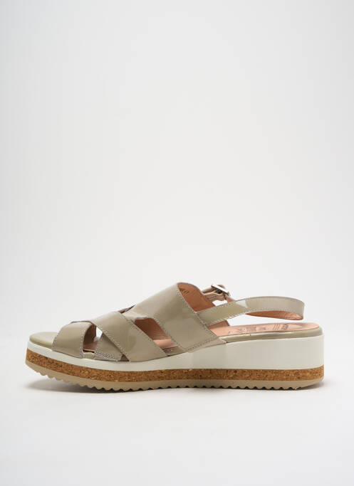 Sandale/Pantofi decupați bej WONDERS femeie