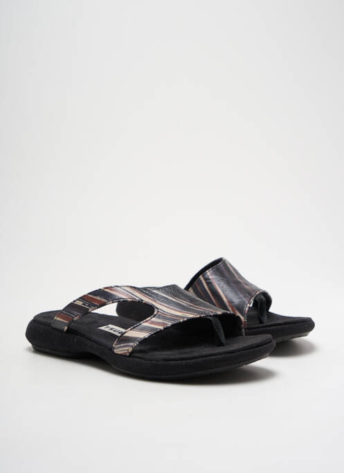 Șlapi negru TSUBO femeie