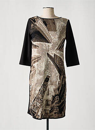 Rochie scurtă negru LA FEE MARABOUTEE femeie