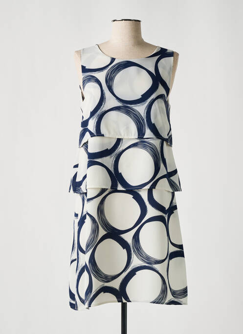 Rochie scurtă albastru LA FEE MARABOUTEE femeie