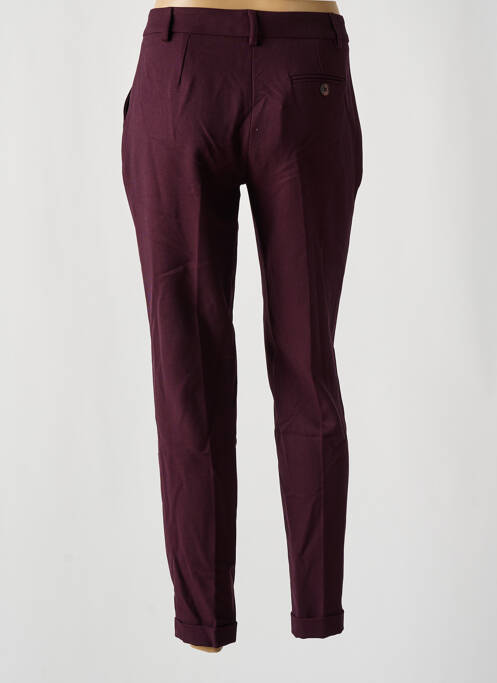 Pantalon chino violet LA FEE MARABOUTEE femeie