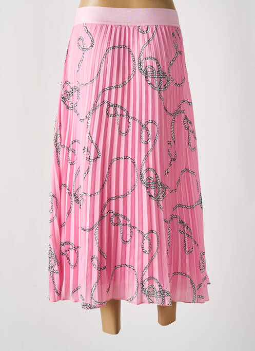 Fustă lungă roz ESQUALO femeie