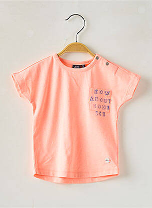 Tricou elasticitate mâneci scurte portocalie BABYFACE băiat