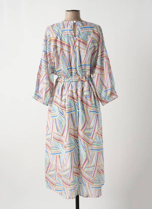 Rochie midi alb LILI SIDONIO femeie