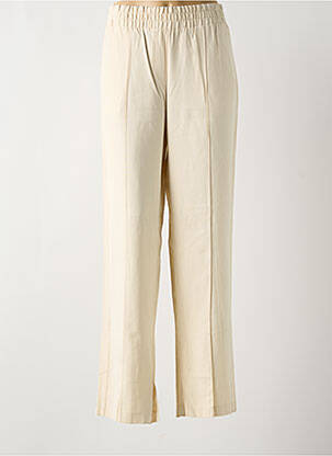 Pantalon drept bej YAYA femeie