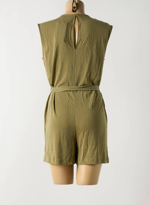 Salopetă scurtă verde MANGO femeie