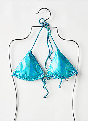 Sutien de costum de baie albastru LE BAIN PAR MOLLY BRACKEN femeie