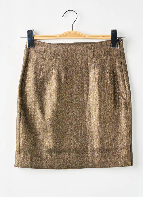 Fustă scurtă auriu YAYA femeie