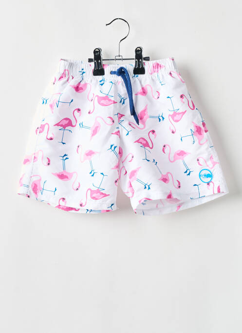 Șort de baie roz DOS TORTUGAS băiat