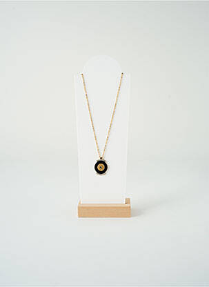 Colier negru VISSON femeie