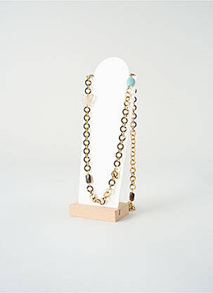 Colier lung albastru SATINE femeie