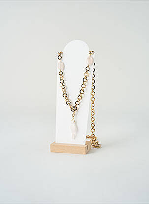 Colier lung auriu SATINE femeie