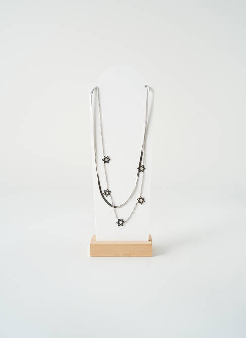 Colier argintiu SATINE femeie