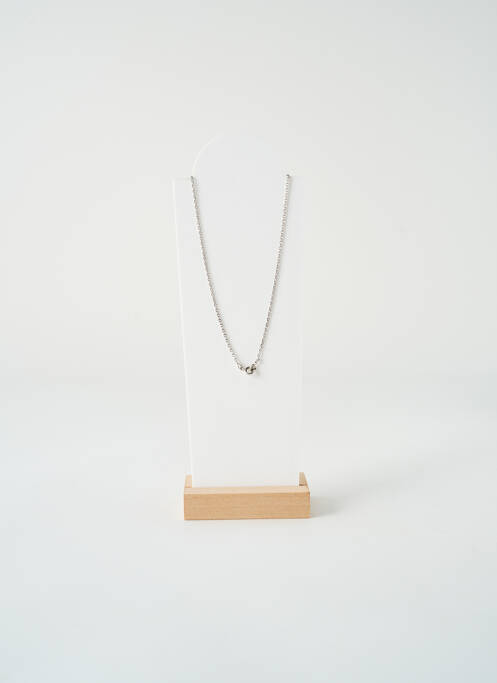 Colier negru SATINE femeie