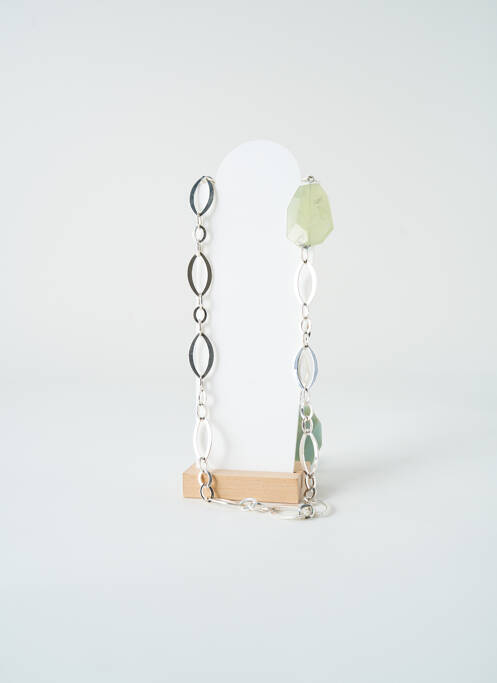 Colier lung albastru SATINE femeie