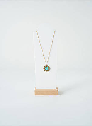 Colier albastru SATINE femeie