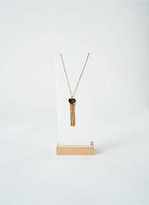 Colier materiale metalice auriu SATINE femeie
